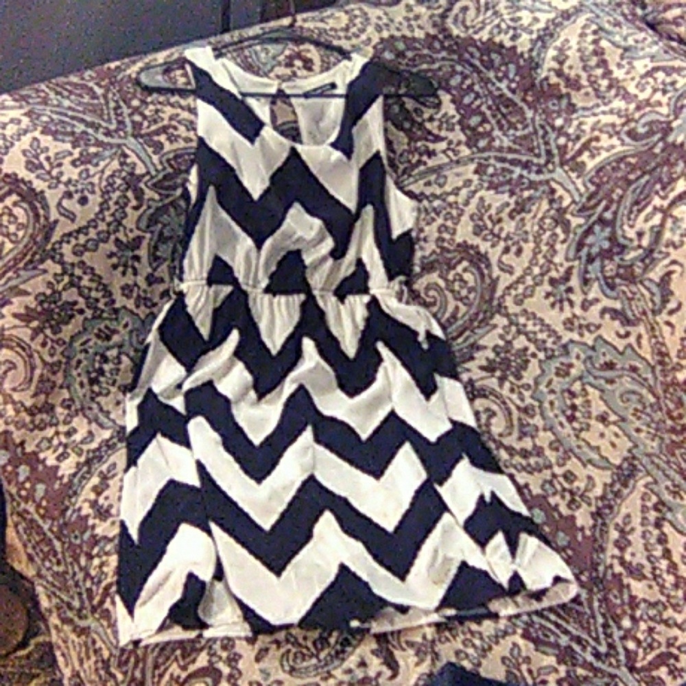 Caramela Chevron dress